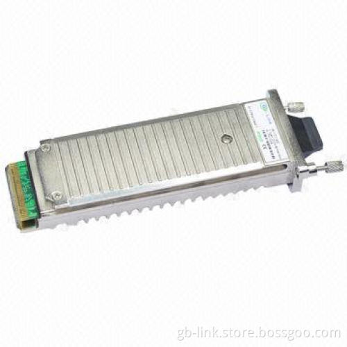 10GB DWDM XENPAK 80km Transceiver, Sized 4.76 x 1.42 x 0.46-inch, 0 to 70°C Temperature
